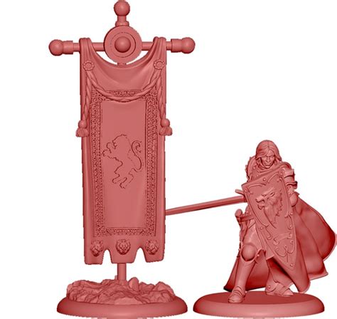 A Song Of Ice And Fire Lannister Deluxe Activation Banners A Song