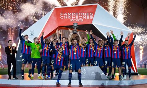 Barcelona Es Campeón De La Supercopa De España 2023