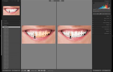 How To Whiten Teeth In Lightroom Classic