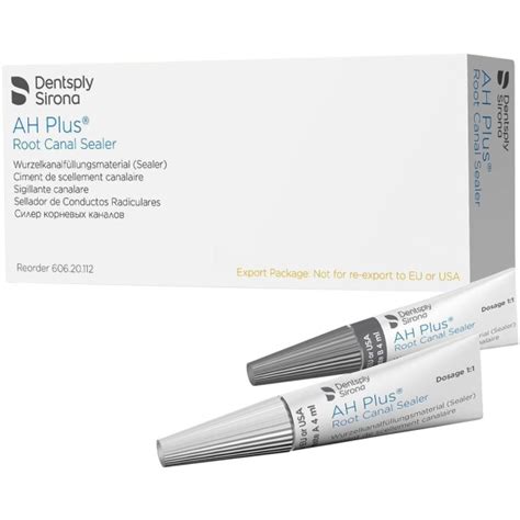 АН Плюс (AH Plus) для пломбирования корневых каналов с гуттаперчей ...