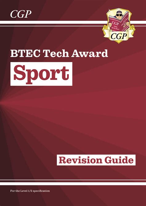 Btec Tech Award In Sport Revision Guide With Online Edition Cgp Books