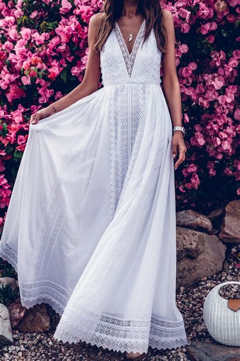 Summer Whites Vivaluxury Backless Evening Dress White Maxi Dresses