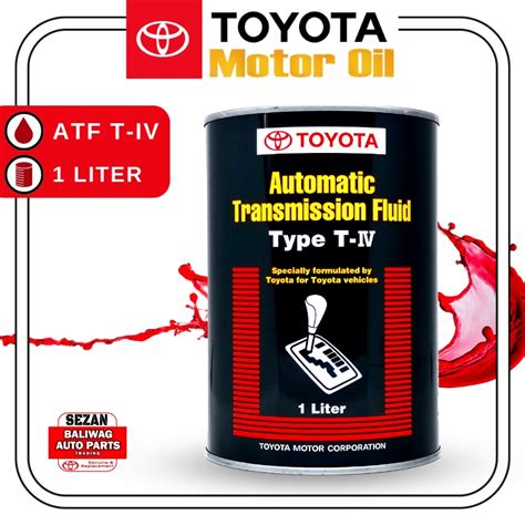 AUTOMATIC TRANSMISSION FLUID ATF TYPE T IV 1 LITER IN CAN ORIGINAL