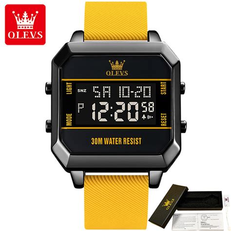 Olevs 5563 Couple Blue Watch Price In Bangladesh