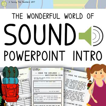 Sound PowerPoint Introduction By Saving The Teachers TpT