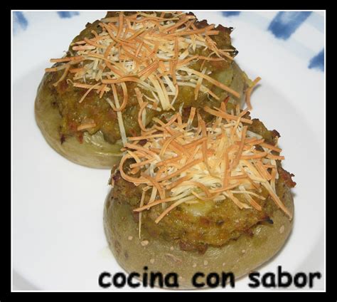 Patatas Rellenas De Carne Thermomix