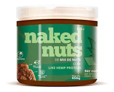 Pasta Mix De Nuts Like Hemp Protein G Naked Nuts MercadoLivre