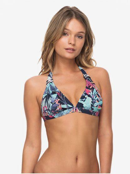 ROXY Essentials Halter Bikini Top For Women Roxy