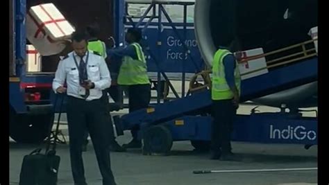 ‘is This How You Handle Video Of Indigo Staff Manhandling Luggage