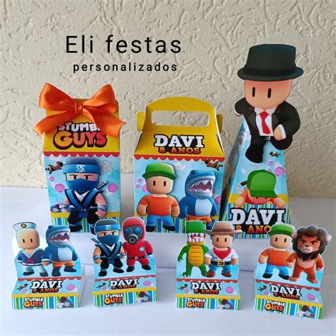 Kit Festa Stumble Guys Itens Elo Produtos Especiais