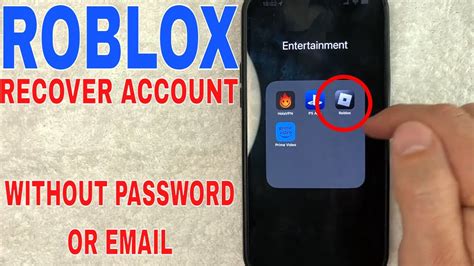 How To Recover Roblox Account Without Password Or Email Youtube