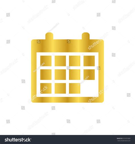 37,794 Gold Calendar Icon Images, Stock Photos & Vectors | Shutterstock