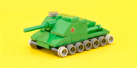 Инструкция лего мини: Танк SU-100