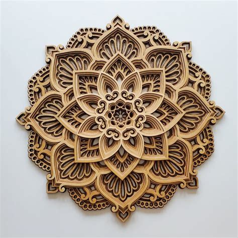 Arte Della Parete Mandala In Legno Regalo Housewarming Per Etsy