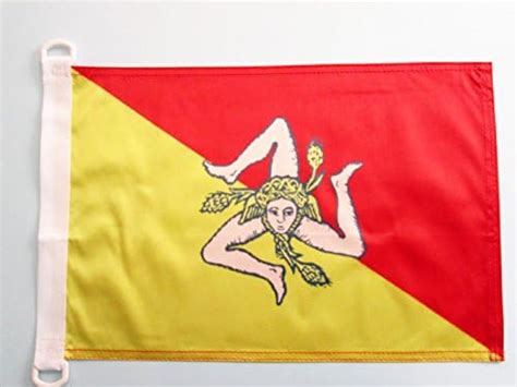 Az Flag Sicily Nautical Flag 18 X 12 Italy