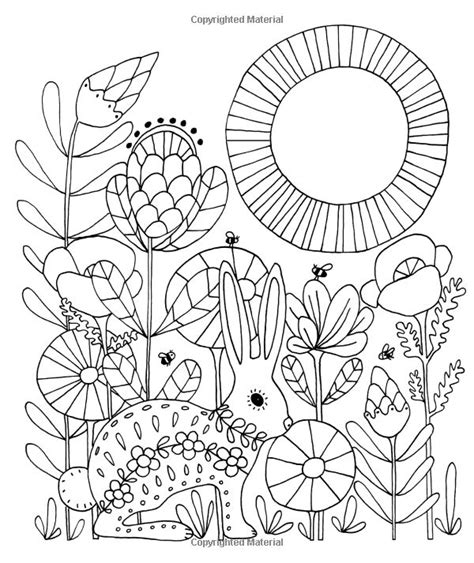 Just Add Color Flora And Fauna 30 Original Illustrations To Color Customize And Hang B