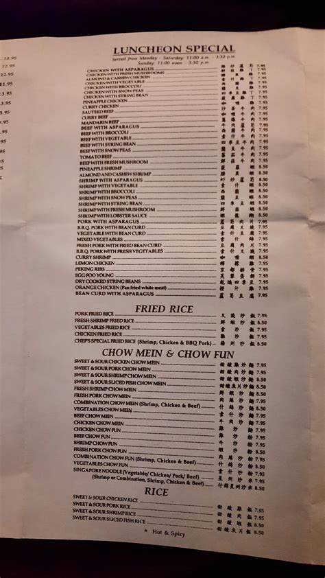 I found an old "King Tin" menu! OMG I miss you so much King Tin! 😭 : r