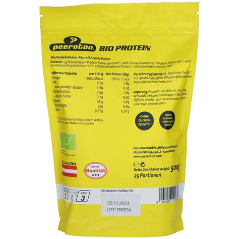 Bio Vegan Protein Pulver Mix G Natur St Shop Apotheke