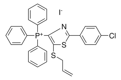 5 ALLYLTHIO 2 4 CHLOROPHENYL 1 3 THIAZOL 4 YL TRIPHENYL