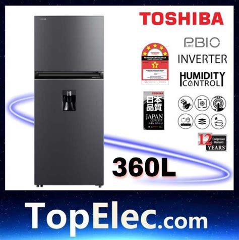 Toshiba Gr Rt We Pmy L Doors Inverter Refrigerator With