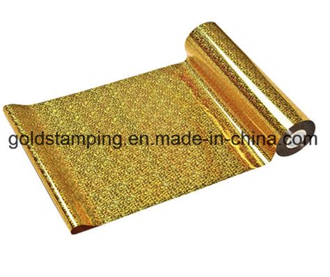 Metallic Gold Color Hot Stamping Foil For Paper And Plastic Metallic Stamping Foil And Gold