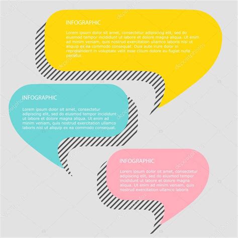 Colorful Trendy Infographics — Stock Vector © Gapchukolesia 123521972