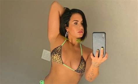 En Bikini Y Sin Retoque Digital Demi Lovato Volvi A Mostrarse Al Natural En Instagram Infobae