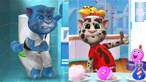 My Talking Tom 2 Vs Talking Tom Toilet Poop Ios Android Gameplay Hd