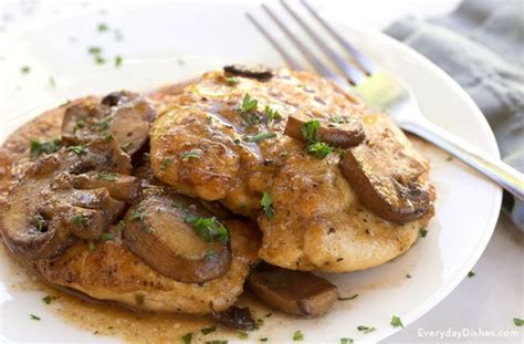 One Pan Chicken Marsala Recipe