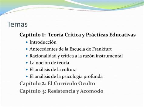 Ppt Teoría Crítica Y Prácticas Educativas Giroux Powerpoint