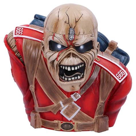 Iron Maiden The Trooper Bust Box Nemesis Now Wholesale Giftware