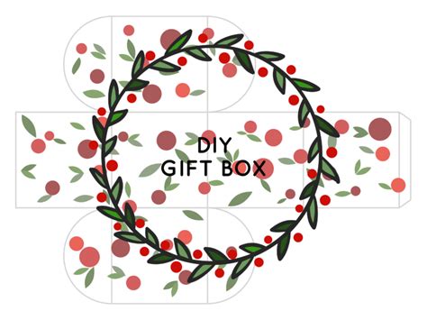 Diy Printable Giftbox Work Over Easy