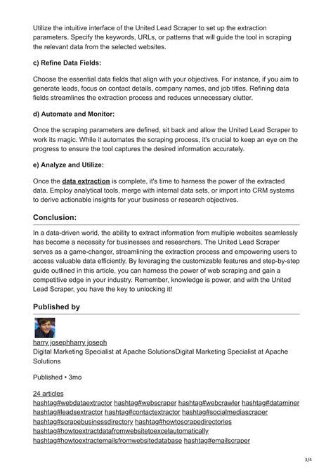 Your Secret Weapon to Extract Data from Multiple Websites.pdf