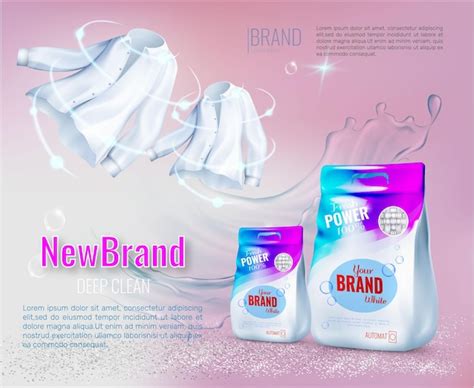 Premium Vector Laundry Detergent Label Design For Your Brand