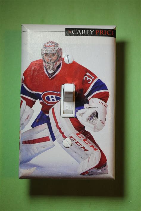 Carey Price Montreal Canadiens 31 Nhl Hockey Light Switch Cover Plate