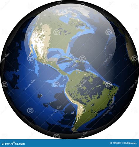 Americas glass button stock illustration. Illustration of shape - 2798347