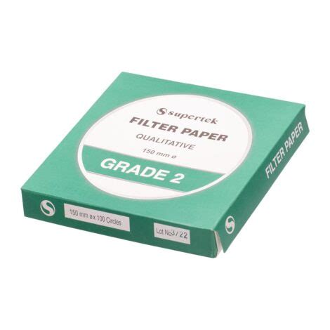 Filter Papers Grade 2 Supertek Scientific