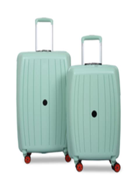 Buy Polo Class Set Of 2 Mint Green Scan Trolley Bags Trolley Bag For