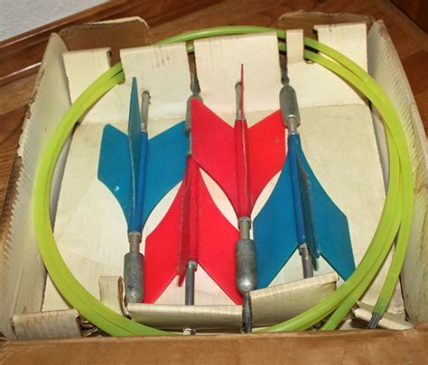 Vintage Lawn Darts Game Hasbro Javelin in Box 4 Darts 2 Target | Etsy