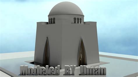 Mazar-e-Quaid 3D Model on Behance
