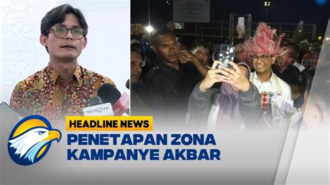 Penetapan Zona Kampanye Akbar YouTube