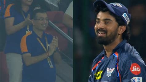 Kl Rahul Makes Stunning Effort On Field Lsg Co Owner Sanjiv Goenka