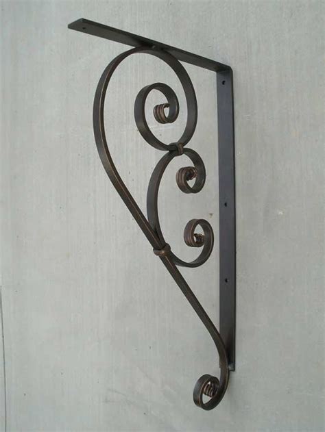 Large Wrought Iron Bracket Shoreline Ornamental Iron