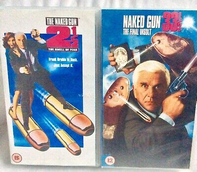 THE NAKED GUN 2 1 2 UK VHS VIDEO 2000 George Kennedy O J Simpson Leslie Nielsen 14 99
