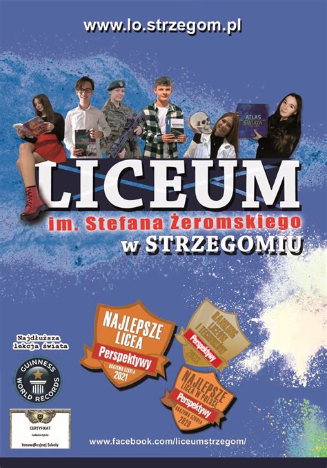 Liceum Og Lnokszta C Ce Im Stefana Eromskiego W Strzegomiu Rekrutacja