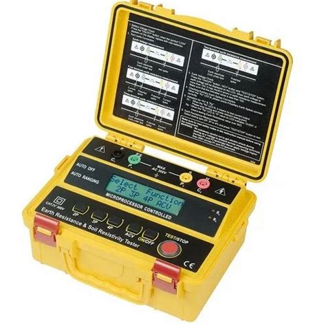 Kusam Meco KM 4234ER Digital 4 Wire Earth Resistance Tester At Best