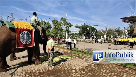 Infopublik Hut Ke Ri Satwa Taman Safari Beach Jateng Ikut Upacara