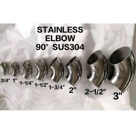 Stainless Elbow Degree Sus Lazada Ph