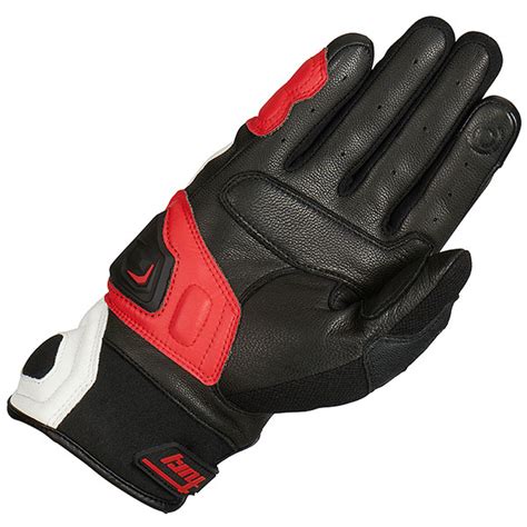 Furygan Waco Evo Gloves Black White Red Free Uk Delivery