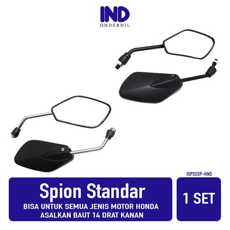 Jual Spion Sepion Kaca Mirror Cermin Standart Standar Model Shogun Sp